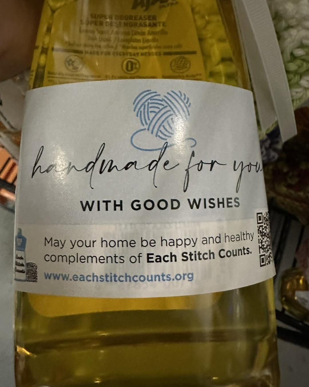 Every Stitch Counts Donation to Lacey Food Bank